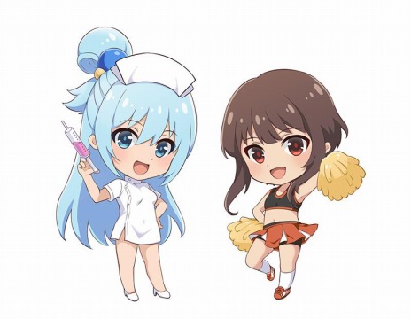 画像ギャラリー No.014のサムネイル画像 / 「この素晴らしい世界に祝福を！ 〜この欲望の衣装に寵愛を！〜」の限定版イラストがお披露目。ウィズ，ゆんゆん，クリス，セナの個別ルートを公開