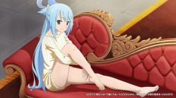 画像ギャラリー No.002のサムネイル画像 / 「この素晴らしい世界に祝福を! 〜この欲望の衣装に寵愛を!〜」のイベントCG&店舗別特典が公開
