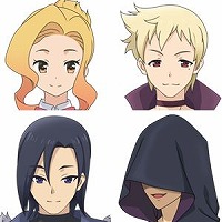 画像ギャラリー No.002のサムネイル画像 / 「この素晴らしい世界に祝福を！ 〜この欲望の衣装に寵愛を！〜」に登場する，サブキャラクター4名の情報が公開
