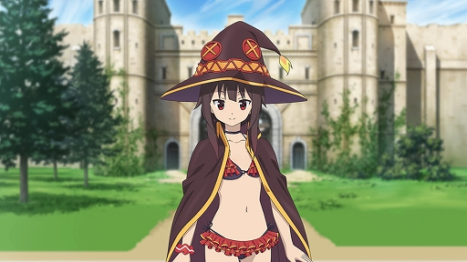 画像ギャラリー No.002のサムネイル画像 / 「この素晴らしい世界に祝福を！ 〜この欲望の衣装に寵愛を！〜」，店舗特典“特別水着DLC”の詳細が公開