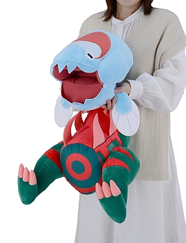 画像ギャラリー No.009のサムネイル画像 / 「ポケモンぬいぐるみ エラがみ!ウオノラゴン」の予約受付が本日スタート。こだわりハチマキ/こだわりスカーフを選択できる