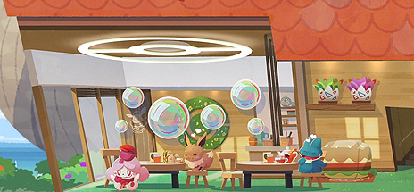 画像ギャラリー No.007のサムネイル画像 / 新作パズルゲーム「Pokémon Café Mix」の配信が本日スタート。ポケモンと一緒にパズルで料理やドリンクを作り，客のポケモンをもてなす