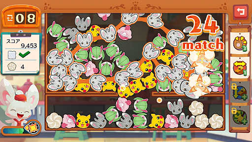 画像ギャラリー No.002のサムネイル画像 / 「Pokémon Café Mix」インプレッション。おしゃれなカフェのくるくるパズルでポケモンたちをおもてなし！