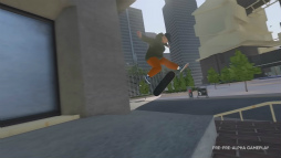 画像ギャラリー No.002のサムネイル画像 / 「skate.」クローズドテストのハイライト映像を公開。高層ビルの屋上からランニングプッシュ，自宅のベッドにも頭からダイブ