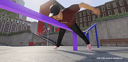 画像ギャラリー No.001のサムネイル画像 / 「skate.」PVばりのトリックを決めるシーンから,明らかにスケボーしてない場面までたっぷりな新規プレイ映像
