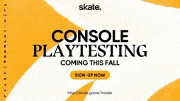 画像ギャラリー No.001のサムネイル画像 / EAのスケートボードゲーム「skate.」で，今秋コンシューマ版のテストを実施