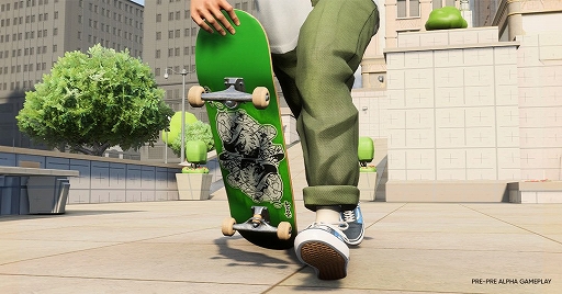 画像ギャラリー No.002のサムネイル画像 / スケボーシムシリーズで15年ぶりの新作「skate.」，新たなクローズドプレイテストの参加受付を開始