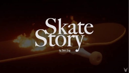 画像ギャラリー No.010のサムネイル画像 / サイケな世界観のスケートゲーム「Skate Story」のゲームプレイトレイラーが公開