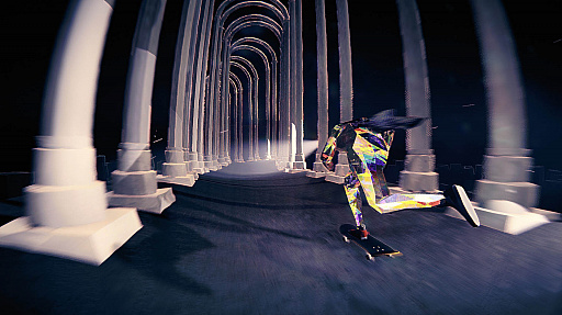 画像ギャラリー No.002のサムネイル画像 / 「Skate Story」の最新トレイラー公開。スタイリッシュなアートワークが光るスケートボードアクションは2023年内の発売を予定