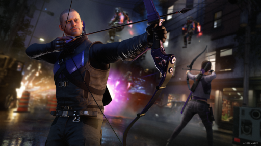 画像ギャラリー No.002のサムネイル画像 / PS5/Xbox Series X版「Marvel's Avengers」が発売。クリント・バートンが登場する最新DLC“ホークアイ:不完全な未来”も配信に