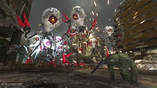 画像ギャラリー No.002のサムネイル画像 / ［TGS 2021］「地球防衛軍6」のエアレイダーはドローン使いに。プレイムービーを掲載