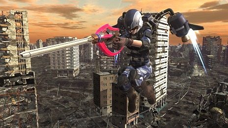 画像ギャラリー No.044のサムネイル画像 / 「地球防衛軍6」，レンジャーとウィングダイバーが操る武器の情報を公開。メイン武器に加え，兵科ごとに異なるサブ装備も明らかに