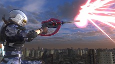 画像ギャラリー No.045のサムネイル画像 / 「地球防衛軍6」，レンジャーとウィングダイバーが操る武器の情報を公開。メイン武器に加え，兵科ごとに異なるサブ装備も明らかに