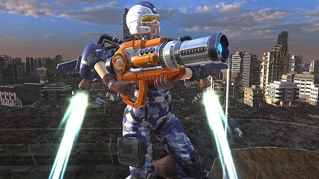 画像ギャラリー No.059のサムネイル画像 / 「地球防衛軍6」，レンジャーとウィングダイバーが操る武器の情報を公開。メイン武器に加え，兵科ごとに異なるサブ装備も明らかに