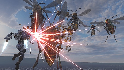 画像ギャラリー No.075のサムネイル画像 / 「地球防衛軍6」，レンジャーとウィングダイバーが操る武器の情報を公開。メイン武器に加え，兵科ごとに異なるサブ装備も明らかに