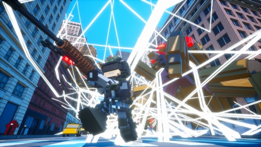 画像ギャラリー No.002のサムネイル画像 / EDFシリーズ最新作「ま〜るい地球が四角くなった!? デジボク地球防衛軍」がPS4/Switch向けに2020年発売。歴代キャラが四角くなって参戦