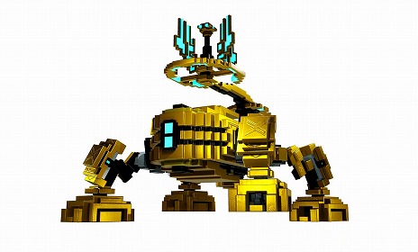 画像ギャラリー No.012のサムネイル画像 / 「デジボク地球防衛軍」に登場する宇宙生物ソラスや二足歩行兵器ヘクトルの新タイプなど、巨大な敵性存在の情報が明らかに