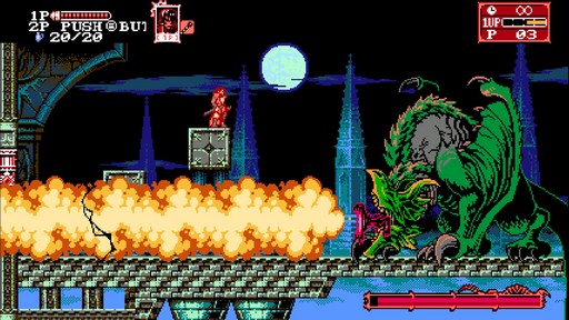 画像ギャラリー No.002のサムネイル画像 / 「Bloodstained: Curse of the Moon 2」アルファ版のインプレッション。正統派ACTの骨太なプレイ感と,個性豊かな仲間との役割分担が楽しい