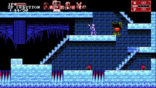 画像ギャラリー No.018のサムネイル画像 / 「Bloodstained: Curse of the Moon 2」アルファ版のインプレッション。正統派ACTの骨太なプレイ感と,個性豊かな仲間との役割分担が楽しい