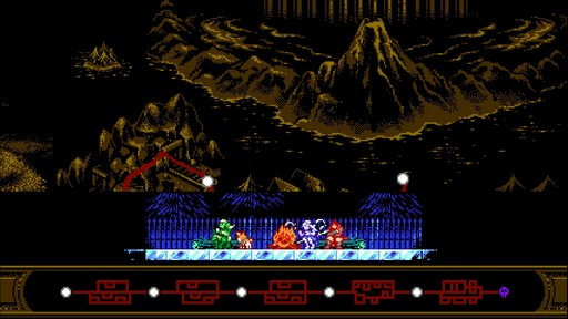画像ギャラリー No.019のサムネイル画像 / 「Bloodstained: Curse of the Moon 2」アルファ版のインプレッション。正統派ACTの骨太なプレイ感と,個性豊かな仲間との役割分担が楽しい