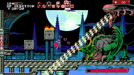 画像ギャラリー No.020のサムネイル画像 / 五十嵐孝司氏監修の「Bloodstained: Curse of the Moon 2」，最新トレイラー公開。発売日は7月10日に決定