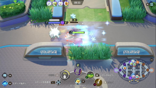 画像ギャラリー No.003のサムネイル画像 / 「Pokémon UNITE」のハピナスは,味方を支援することに長けたサポート型ポケモン。アタッカーを支えて勝利を掴もう