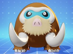 「Pokémon UNITE」のマンムーは，相手を捕まえるのが得意なディフェンス型ポケモン。強力な行動妨害で相手の勢いを止めよう