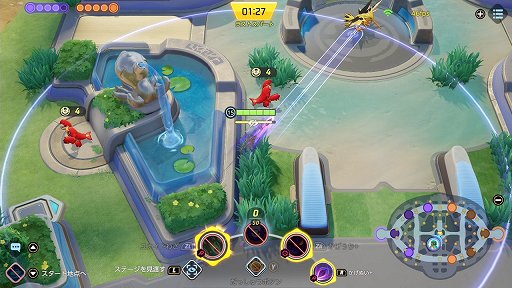 画像ギャラリー No.007のサムネイル画像 / 「Pokémon UNITE」のジュナイパーは,超遠距離から攻撃できる晩成型のアタッカー