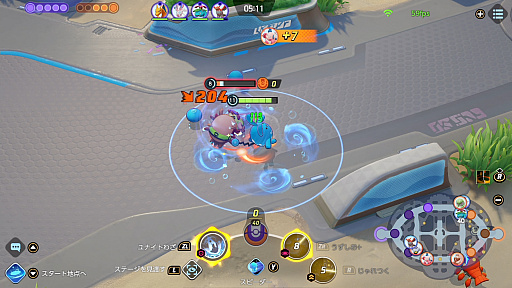 画像ギャラリー No.012のサムネイル画像 / 「Pokémon UNITE」のマリルリは,1対1において最強のとくせいを持つバランス型ポケモン