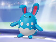 「Pokémon UNITE」のマリルリは，1対1において最強のとくせいを持つバランス型ポケモン