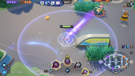 画像ギャラリー No.009のサムネイル画像 / 「Pokémon UNITE」のエーフィは，高い火力と優秀なユナイトわざで試合の流れを掴めるアタック型ポケモン