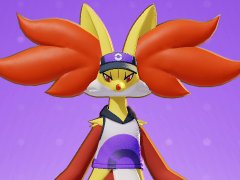 「Pokémon UNITE」のマフォクシーは，高火力のわざで相手を燃やし尽くすアタック型ポケモン