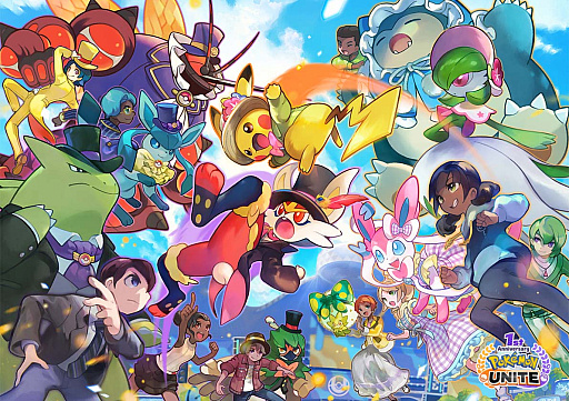 画像ギャラリー No.001のサムネイル画像 / 「Pokémon UNITE」,配信開始1周年を記念する盛りだくさんのイベントを発表