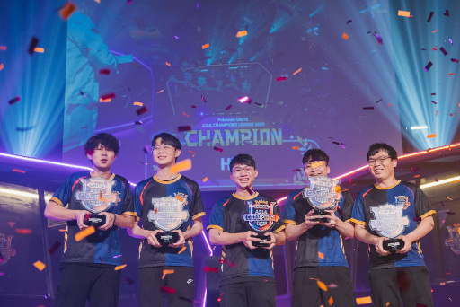 画像ギャラリー No.004のサムネイル画像 / 「ポケモンユナイト」,“Pokémon UNITE Asia Champions League 2023”の 初代優勝チームは“Hi5”