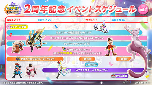 画像ギャラリー No.009のサムネイル画像 / 「Pokémon UNITE」にミュウツー参戦。仲間と協力してクリアに挑む新モード「防衛!パニックパレード」も実装