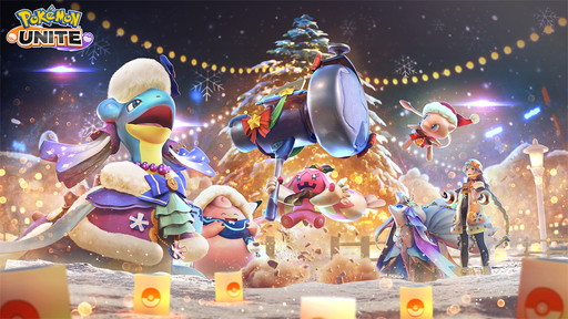 画像ギャラリー No.002のサムネイル画像 / ポケモンユナイトにデカヌチャンが登場。クリスマスプレゼントとして，5つのライセンスがもらえるログインキャンペーンも開催中
