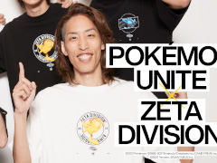 「ZETA DIVISION」，「Pokémon UNITE」とコラボした商品を7月11日より順次発売。Tシャツやキャップ，アクリルキーホルダーなど
