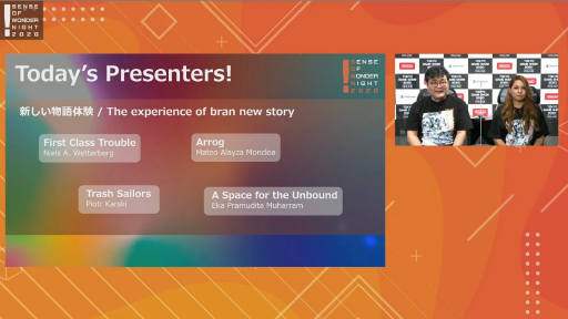 画像ギャラリー No.002のサムネイル画像 / ［TGS 2020］インディーズゲームの選考会「センス・オブ・ワンダー ナイト 2020」レポート。最優秀賞は「A Space For the Unbound」