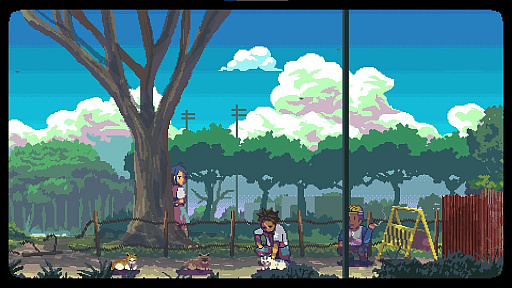 画像ギャラリー No.001のサムネイル画像 / 「A Space for the Unbound 心に咲く花」，日本語対応で2023年1月19日にリリースへ。90年代の甘い記憶を辿る2Dアドベンチャー