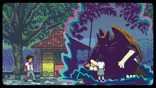 画像ギャラリー No.004のサムネイル画像 / 「A Space for the Unbound 心に咲く花」，日本語対応で2023年1月19日にリリースへ。90年代の甘い記憶を辿る2Dアドベンチャー