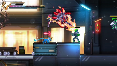 画像ギャラリー No.012のサムネイル画像 / 「蒼き雷霆 ガンヴォルト 鎖環（ギブス）」がSwitch向けに7月28日発売。新ヒロイン“きりん”が登場するシリーズ最新作