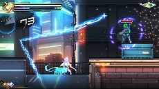 画像ギャラリー No.016のサムネイル画像 / 「蒼き雷霆 ガンヴォルト 鎖環」，主人公を切り替えて戦うシステムやボスの情報を公開。5月28日と6月25日には店頭体験会も開催決定