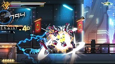 画像ギャラリー No.022のサムネイル画像 / 「蒼き雷霆 ガンヴォルト 鎖環」，主人公を切り替えて戦うシステムやボスの情報を公開。5月28日と6月25日には店頭体験会も開催決定