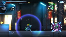 画像ギャラリー No.031のサムネイル画像 / 「蒼き雷霆 ガンヴォルト 鎖環」，主人公を切り替えて戦うシステムやボスの情報を公開。5月28日と6月25日には店頭体験会も開催決定