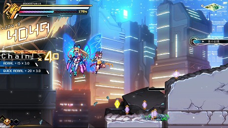 画像ギャラリー No.043のサムネイル画像 / 「蒼き雷霆 ガンヴォルト 鎖環」，主人公を切り替えて戦うシステムやボスの情報を公開。5月28日と6月25日には店頭体験会も開催決定