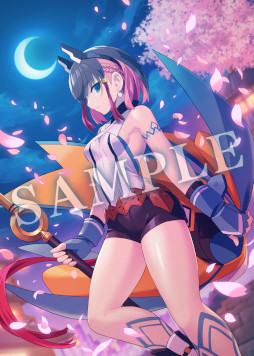 画像ギャラリー No.005のサムネイル画像 / 「蒼き雷霆 ガンヴォルト 鎖環」，描き下ろし店舗特典の完成デザインを公開