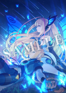 画像ギャラリー No.007のサムネイル画像 / 「蒼き雷霆 ガンヴォルト 鎖環」，描き下ろし店舗特典の完成デザインを公開