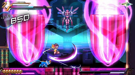 画像ギャラリー No.013のサムネイル画像 / 「蒼き雷霆 ガンヴォルト 鎖環」，新たなMVやボスの情報を公開。モルフォのワンマンライブが8月7日と9月10日に開催へ