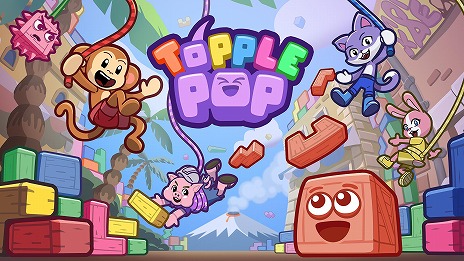 画像ギャラリー No.018のサムネイル画像 / 物理パズルパーティーゲーム「TopplePOP」，TGS 2025にプレイアブル出展決定。1990年代の和製パズルゲームにインスパイアされた作品