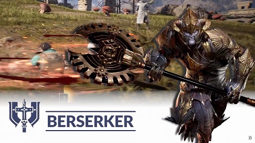 画像ギャラリー No.004のサムネイル画像 / 「BLESS UNLEASHED」に登場する“バーサーカー”のスキル＆コンボ紹介動画が公開。両手斧を豪快に振り回して戦う前衛キャラクター